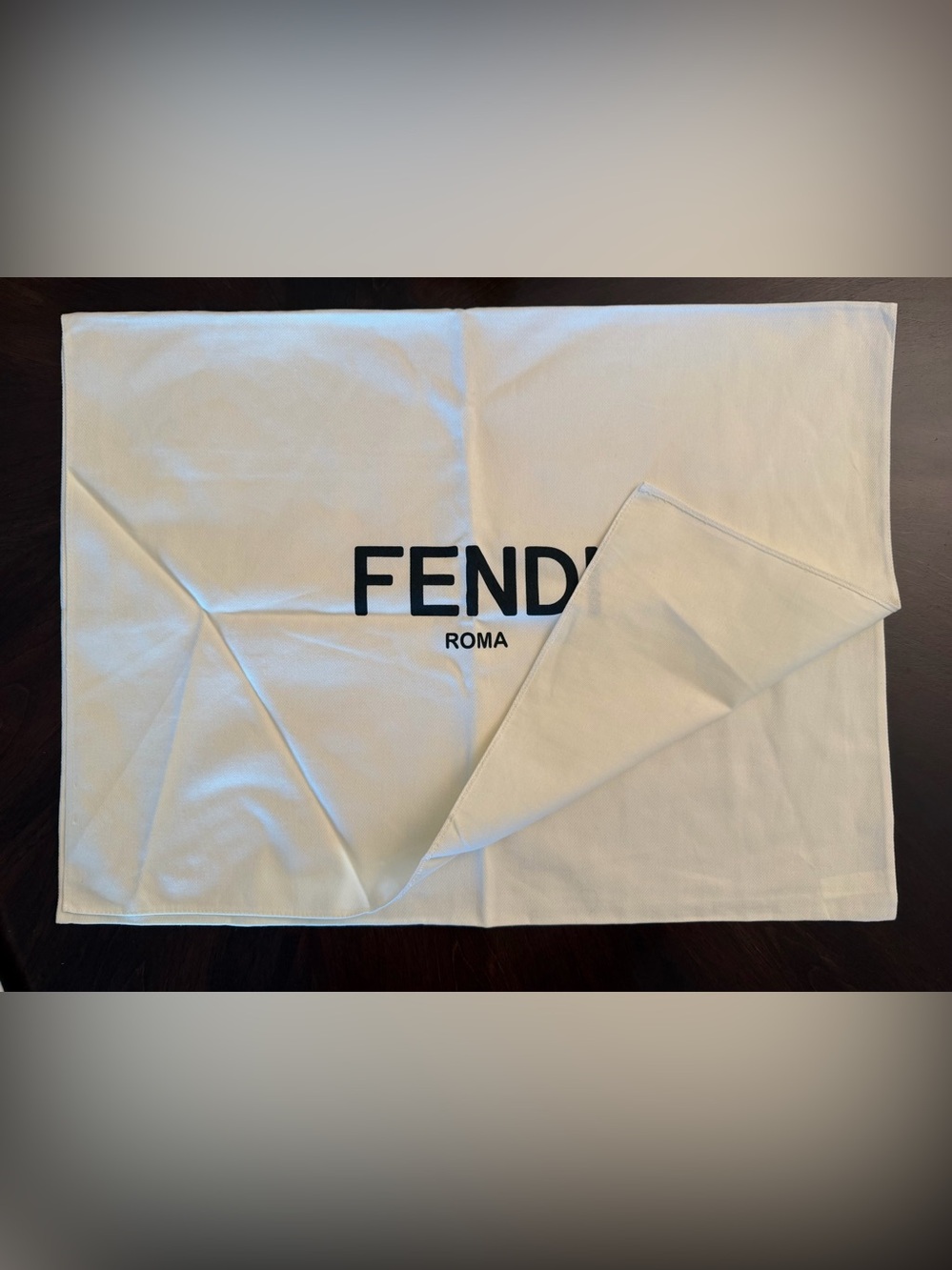 FENDI ROMA a gold Over Dust Bag 23.5 x 17.5
